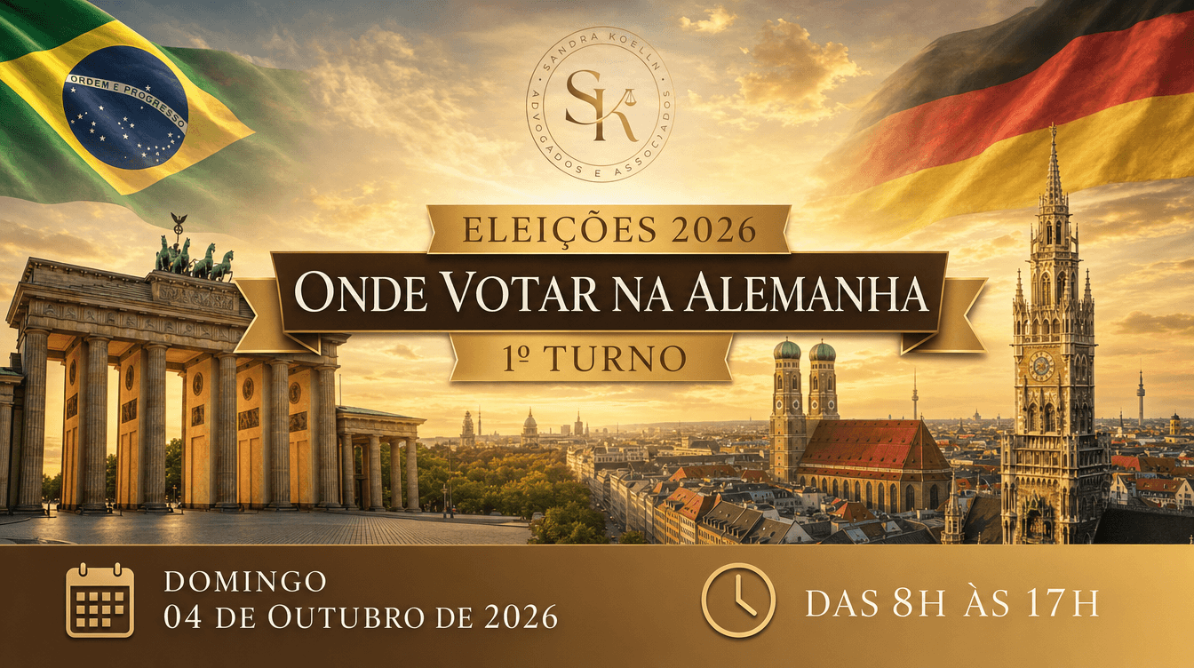 Eleições 2026: onde votar na Alemanha — 1º turno em 4 de outubro de 2026, das 8h às 17h